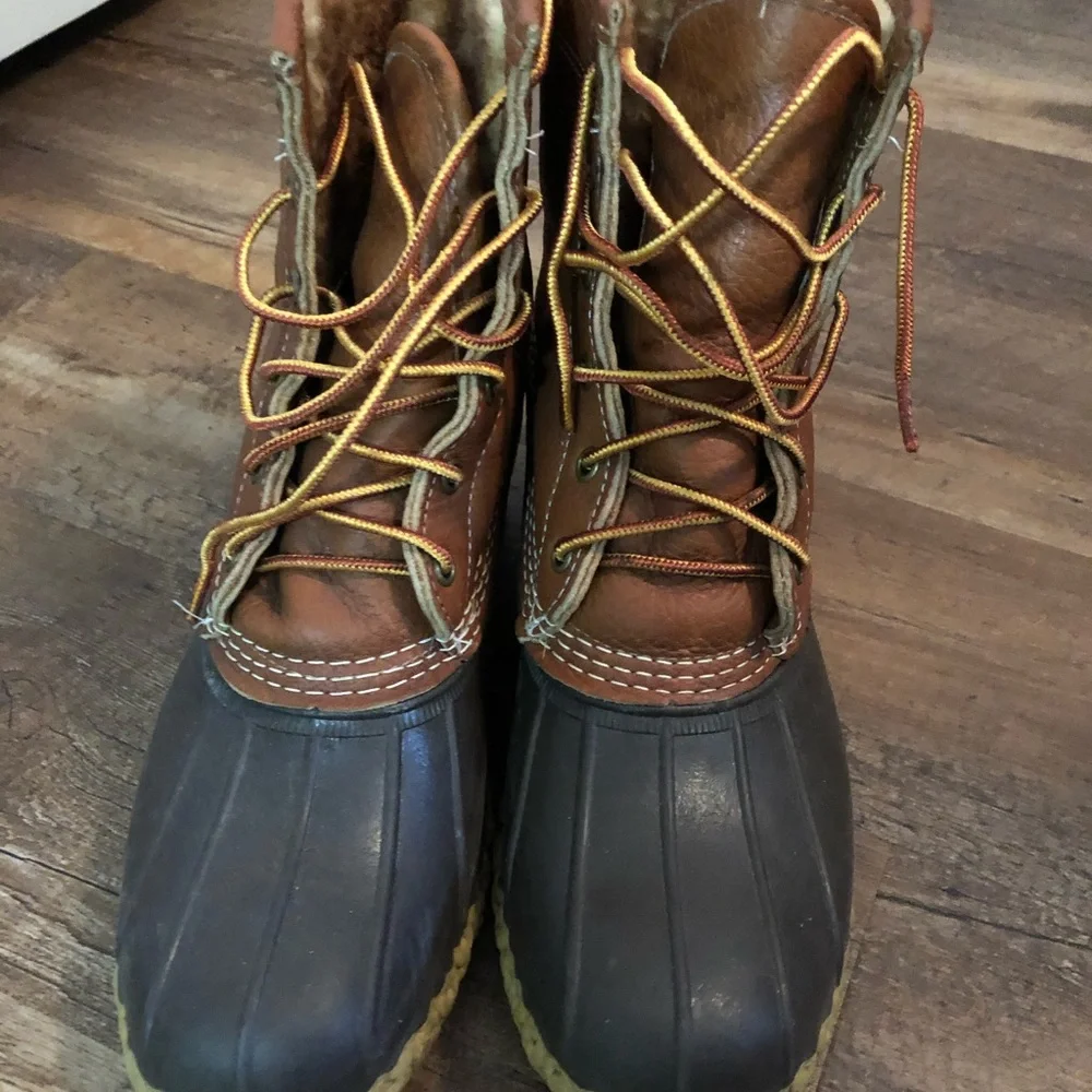 L. L. Bean lined Duck Boots